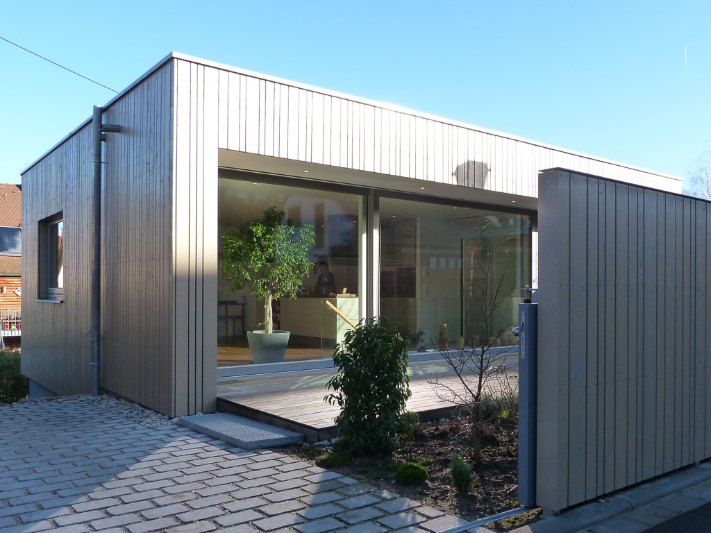 luebeck summa, architekt, erlangen, Haus am Hang Außen