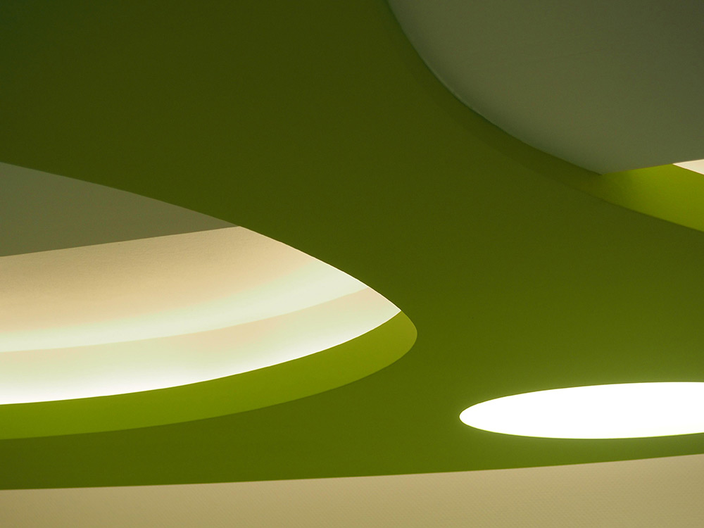 Praxis II - Decke, Nuernberg, Architekten Luebeck Summa Erlangen
